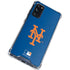 MLB New York Mets - Solid Distressed Galaxy S20 FE Clear Case